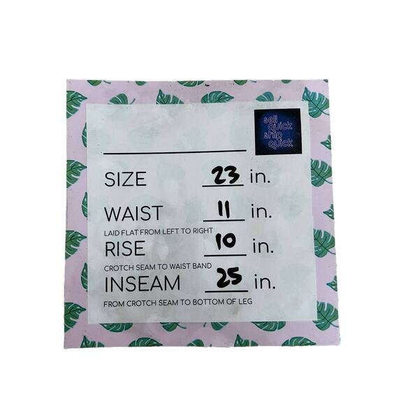 REVOLVE GRLFRND Womens Karolina Jeans Skinny Raw Hem Roll Up Blue Size 23 - Picture 10 of 10